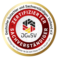 DGuSV – Zertifizierter Sachverständiger (Deutscher Gutachter und Sachverständigen Verband e.V.)
